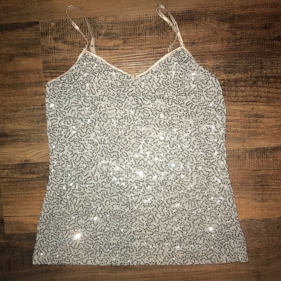 Express Sequin Tank - Picture 1 of 3